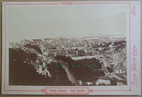 Fiume veduta generale total - fiume,