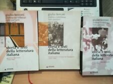 3 VOL. FERRONI STORIA E TESTI DELLA LETTERATURA ITALIANA 1910/45 -1945/68-68/005