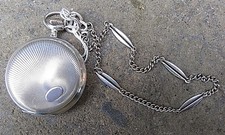  OROLOGIO DA TASCA ARGENTO CON