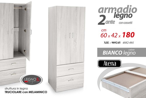Armadio guardaroba moderno - armadio,