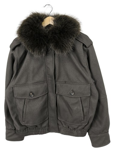 Zara giacca ecopelle donna - giacca, in