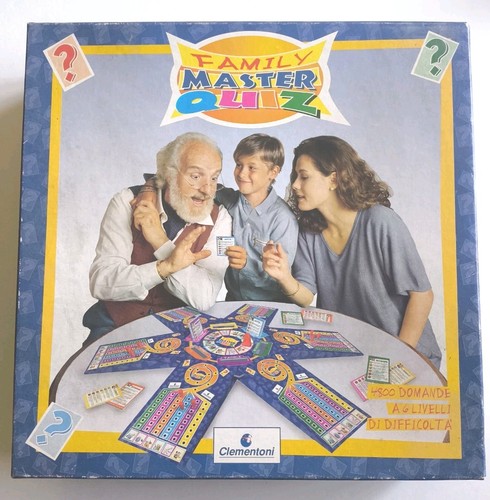 Family master quiz clementoni - quiz,
