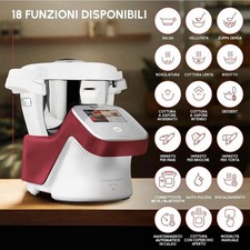 Moulinex i-Companion Touch XL 4,5L Robot da Cucina - Rosso (HF9345)