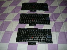 Tastiera IBM Lenovo ThinkPad T60 T61 lotto di 3 usate testate parti descrizione