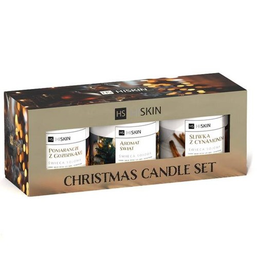 Hiskin set candele soia - di,
