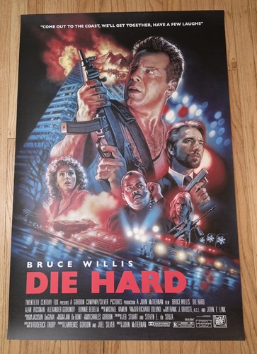 Poster serigrafato die - serigrafato, hard