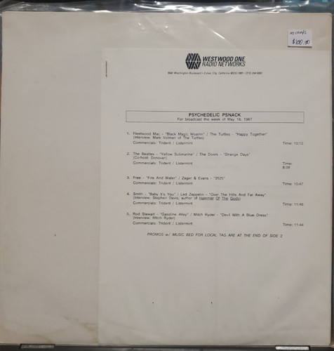 Psychedelic psnack - 5/18/87,