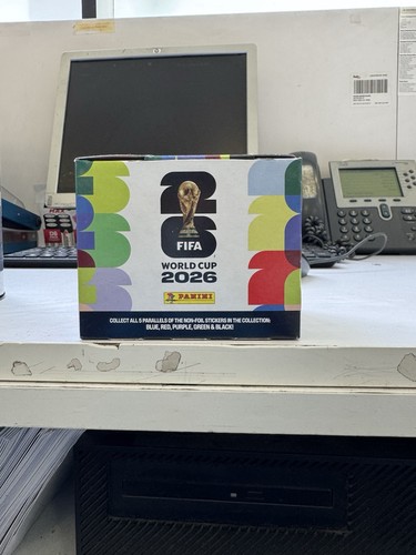 Fifa world cup sticker box - world,