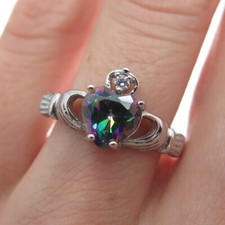925 Sterling Silver Heart-Cut