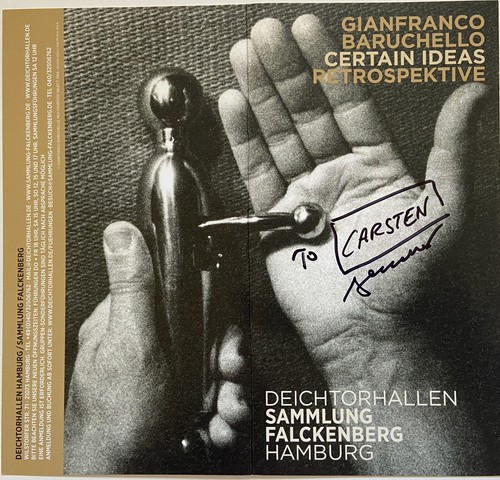 Gianfranco baruchello firmato - gianfranco,