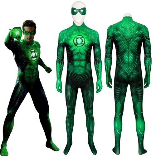 Body lanterna verde costume - verde,