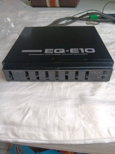Pioneer e10 equalizzatore - pioneer,