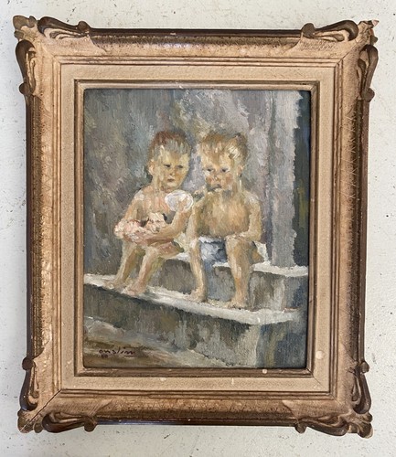 Antico dipinto olio onalim - antico,