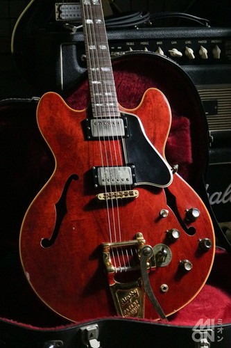 Gibson 345td cherry con - gibson,