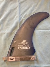 Pinna Windsurf Enduro con scanalature True Ames, 9,25", Stati Uniti Scatola