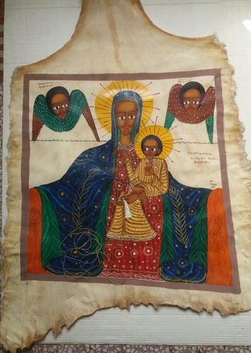 Etiopia madonna con gesù - madonna,