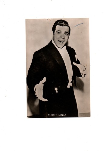 Mario lanza cartolina - lanza,