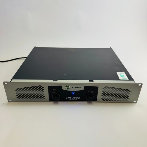 Crown lps 1500 amplificatore - crown,