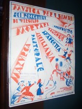MUSICA PER I BIMBI sei pezzettini di V. Mortari - Carisch 1959 - ill. Acquaviva