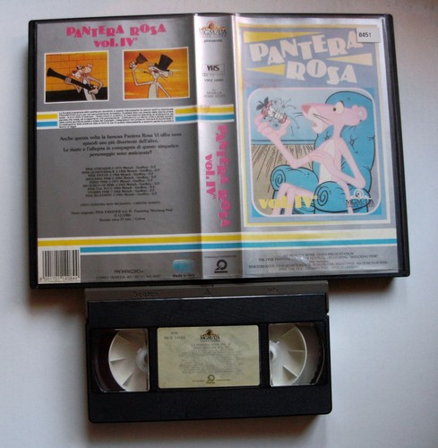 Vhs pantera rosa - la,