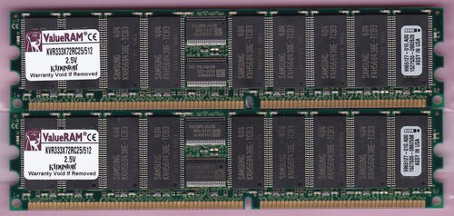 Kit memoria ram - 1, mb