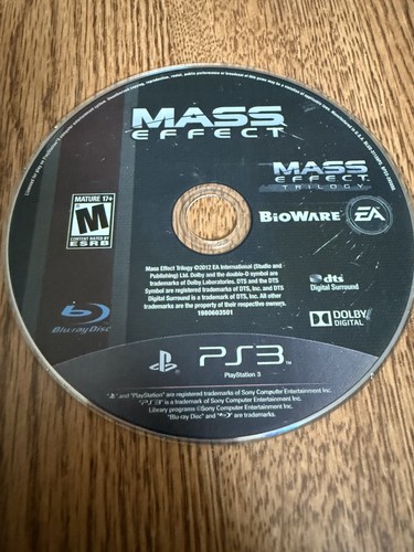 Mass effect trilogy ps3 - trilogy, (ps3