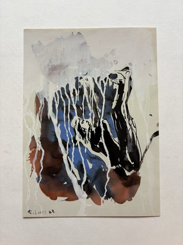 Georg baselitz carton d - baselitz,