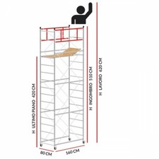 Trabattello Zincato M4 LUX