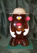 MR. POTATO SAFARI HASBRO 2002 STOCKLEY PARK Storage Container TRASPARENTE 35 Cm.