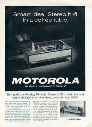 Tavolino caffè motorola - tavolino, da