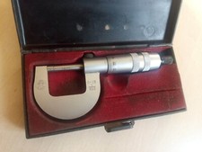 micrometro millesimale vintage Vintage Sibur 0-25