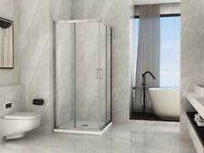 Box doccia due lati scorrevole cristallo 6mm Opaco h.190cm Doliso Marsille