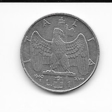 REGNO D'ITALIA - LIRE 1 - 1940