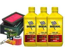 TAGLIANDO Yamaha MT-03 660 2006/2012 Bardahl XTC  10W40 filtro olio aria candela