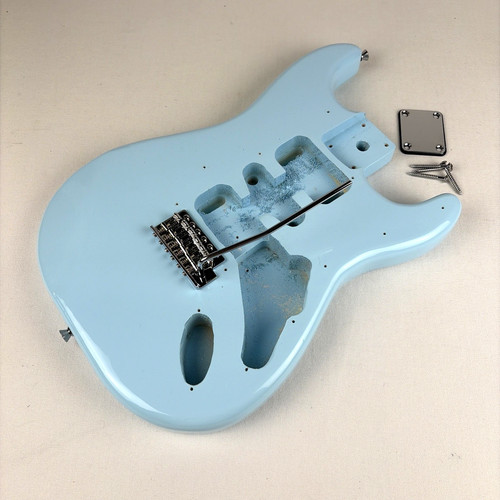 Corpo chitarra hsh light blue - chitarra,