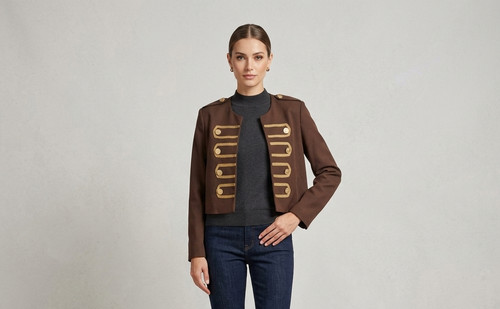 Giacca donna vicolo marrone - giacca,