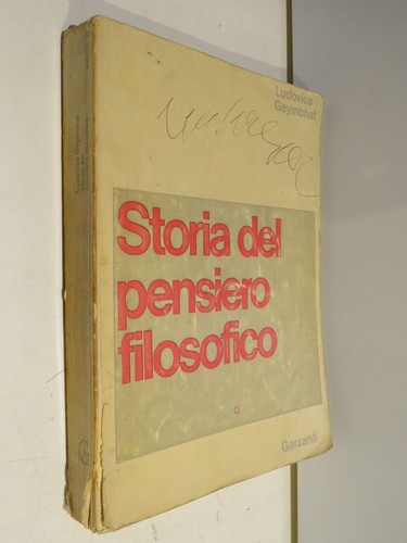 Storia del pensiero filosofico - pensiero,