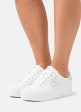 scarpe calvin klein donna vulc flatform bianco supersconto