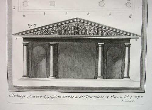 Piranesi tempio di - b.,