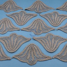 Set 13 applicazioni in pizzo