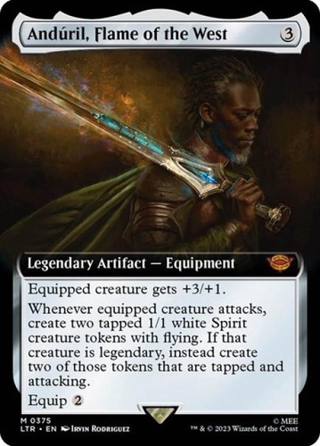 Anduril fiamma del - fiamma, (arte