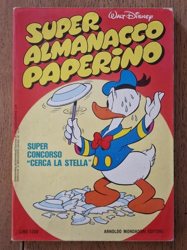 Super almanacco paperino prima - super,