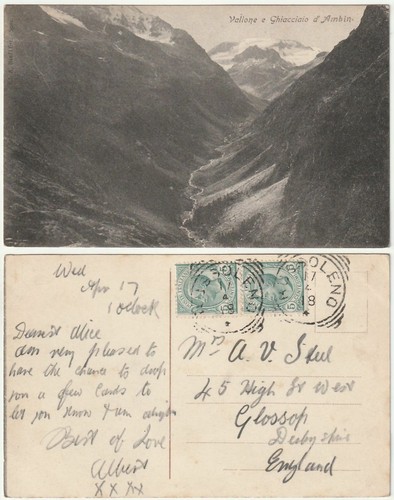 Vallone ghiacciaio ambin - e, d'ambin