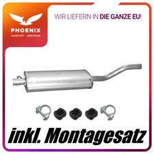 Marmitta silenziatore centrale