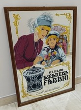 Specchio Pubblicitario Amarena Fabbri Vintage 49x43