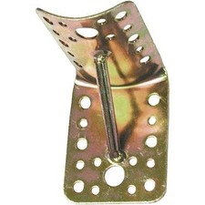 GIUNZIONE GAZEBO 90° TONDO PIANO + SAETTA 937 - ZINCATA GIALLA PALO MM 80/100...