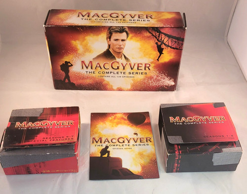 Macgyver dvd the complete - macgyver,