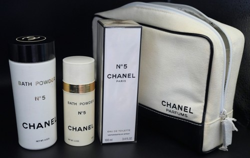 Chanel vintage set da - vintage, bagno