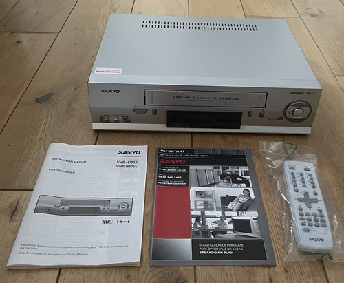 Sanyo vhr h805e lettore - vhr-h805e,