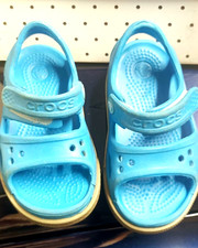 Sandali Crocs C6 numero 22/23, colore azzurro